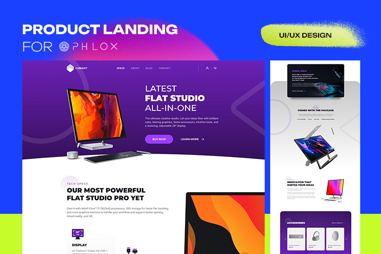 Product Landing